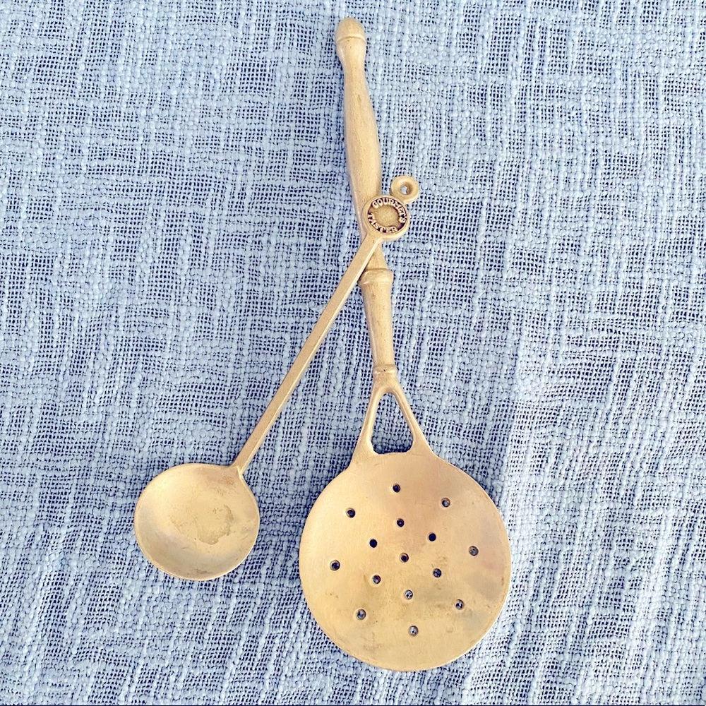 Vintage Wilton slotted spoon & Gourmet’s Taster